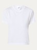 Jamie T-shirt met ronde hals - Wit