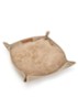Todo Catchall opbergschaal van alpaca vacht 20 cm - Donkerbeige
