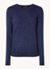 Annie Sparkle fijngebreide trui met lurex - Royalblauw