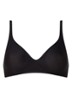 3W Skin naadloze bralette - Diepzwart