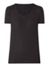 Aurora T-shirt van jersey - Diepzwart