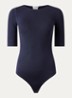 Bahamas body met ronde hals - Donkerblauw
