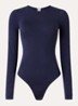 Berlin body met ronde hals - Donkerblauw