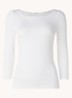 Cordoba naadloze longsleeve met driekwart mouw - Wit