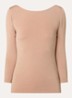 Cordoba top met boothals - Camel