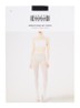 Infinite Rose netpanty - Zwart
