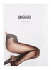 Neon panty in 40 denier  - Zwart