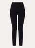 Perfect Fit legging van jersey - Diepzwart