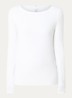 Pure longsleeve met ronde hals - Wit