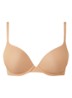 Pure naadloze push-up bh - Beige