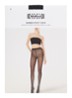 Shimmer Effect netpanty met lurex in 15 denier - Zwart