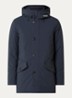 Arctic gewatteerde parka met donsvulling en waterafstotende coating - Donkerblauw