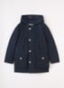 Arctic gewatteerde parka met donsvulling - Blauw