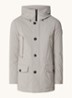 Artic parka met donsvulling en klepzakken - Donkerbeige