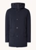 Artic parka met donsvulling en klepzakken - Blauw