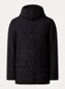 Cloud Arctic gewatteerde parka met donsvulling en waterafstotende coating - Zwart
