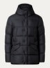 Cloud Davis gewatteerde parka met donsvulling en waterafstotende coating - Zwart