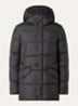 Cloud Davis parka met donsvulling en capuchon - Donkergrijs