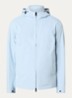 Softshell jack met capuchon - Lichtblauw
