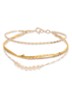 Armband van zilver - Multicolor