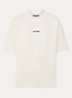 Garm T-shirt met logo- en backprint - Gebroken wit