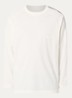 Longsleeve met logo - Beige