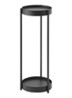 Tower bijzettafel 70 cm - Zwart