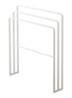 Tower handdoekrek 70 x 81 cm - Wit