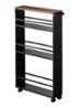 Tower opbergtrolley - Zwart