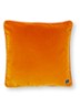 Divan sierkussenhoes van fluweel - Oranje