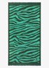 Pampa strandlaken van  katoen 90 x 160 cm - Groen