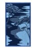 Rive strandlaken - 90 x 160 cm - Donkerblauw