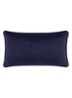 Souvenir kussenhoes in zijdeblend 33 x 57 cm - Donkerblauw