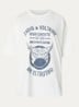 Berry T-shirt met strass - Wit
