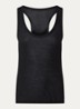 Bianca tanktop met stretch - Zwart