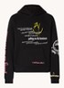 Georgy Mltcusto hoodie met front- en backprint - Zwart