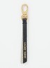 Love Link sleutelhanger van kalfsleer - Goud