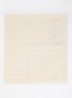Stevie sjaal van kasjmier met strass 90 x 90 cm - Creme