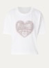 Tadia T-shirt met strass - Wit