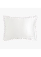 Scallop Edge Pillowcase - kussensloop - Ivoire Lisse No67