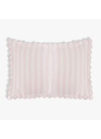 Scallop Edge Pillowcase - kussensloop - Rayure Bonbon No61