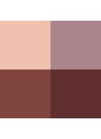 The Essential Eyeshadow Quad - oogschaduw palette - Power Brunch