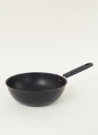 Wok Antiaderente Fiskars Hard Face 28 Cm, Rivestimento Ceramico, Per Cotture Ad Alta Temperatura