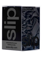 Back To Basics Pure Silk Scrunchies Set - haarelastiek van zijde set van 3 - Black