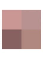 Couture Mini Clutch - oogschaduwpalette  - 400 Babylone Roses